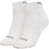 Puma Chaussettes Invisibles Puma Quarter White X2 L Blanc 39-42