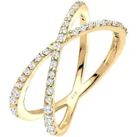 Elli Bague argent / transparent