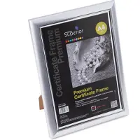 SECO Cadre SVA4CERT Argent (26 x 26 cm)