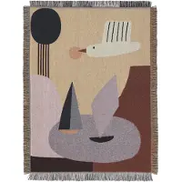 Ferm Living - Bird Tapestry Blanket Multi