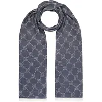JOOP! Écharpe marine / gris clair / blanc