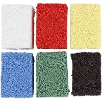 Creativ Company Argile molle en mousse Couleurs standard, 6x10gr.