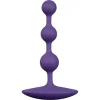 ROMP Amp - godemichet anal perlé (violet)