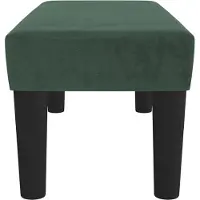 vidaXL Banc Vert foncé 70x30x30 cm Velours
