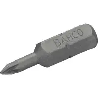 Bahco 59S/PZ2-30P - Embouts de tournevis 1/4" standard pour vis Pozidriv, 25 mm