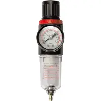 Stanley Régulateur Filtre avec Manomètre 2x1/4 pouce (Femelle)