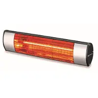 Kemper - Plein Air Chauffe-terrasse électrique 65437KW15 - rouge - 5 x 17cm