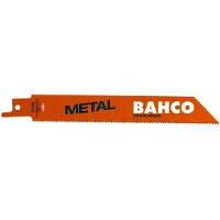 Bahco Sandflex Bi-metal Saber Blade Set For Cutting Metals 18 Dpp 228 Mm 5 Units Orange