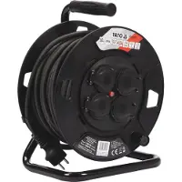 YATO YT-81053 enrouleur de câble 4 sortie(s) CA 30 m