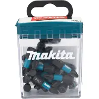 Makita E-12360 Impact Black PH2-25 manche en forme de C de C 25 pièces