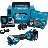 Makita Découpeur-ponceur multifonctions DTM52RTJX1 - 18V