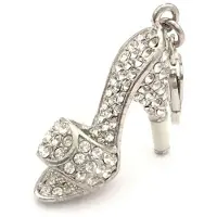 Glamour Charms pour femme GS1-00 Blanc (4 cm), (Argent, Argent massif 925)