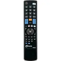 Nimo Télécommande universelle pour Smart TV, Elegant, Programmable, Noir