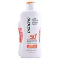 Babaria Lotion Crème Solaire Spf50 Plus 200 ml Coffret 2 Pièces