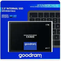 Goodram CX400 - Gen 2 - SSD - 1 To - interne - 2.5" (6.4 cm)