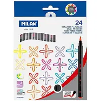 Milan Marqueur Pointe Pinceau 24 Unités