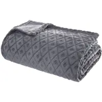 Atmosphera Winter Rhombus 230x180 Cm Blanket Gris
