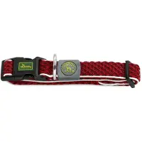 Hunter Pet Hilo Vario Basic M-l Dog Collar Rouge