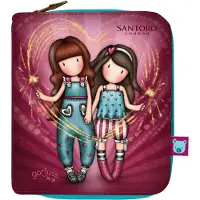 GORJUSS Sac Fireworks rouge grenat (10 x 12 x 3 cm)