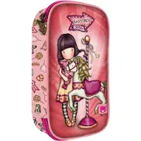 Santoro London Gorjuss Fairground Carousel Pencil Case Rose Homme