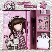 Santoro Set de papeterie Ruby sauvage Rose Gris