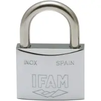 Ifam Inox40 40 Mm Padlock Argenté