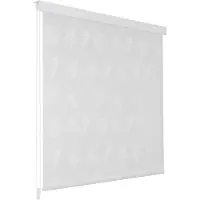 vidaXL Store roulant de douche 80x240 cm Étoile de mer