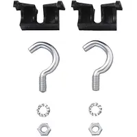 Axa kit de fixation pour antivols de cadre , noir, en vrac