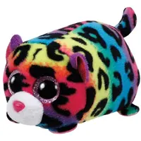TY Peluche Teeny Puffies Léopard Jelly 10 cm