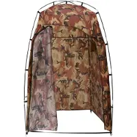 vidaXL Tente de douche/toilettes/vestiaires camouflage