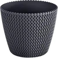 Prosperplast Splofy Bac Rond 5l Ø 21,8 X 18,4 Cm Anthracite
