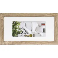 Henzo Cadre Modern - 15x30cm - Brun clair