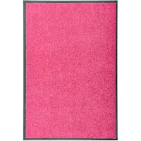 vidaXL Paillasson lavable Rose 60x90 cm