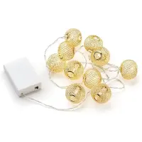 Konstsmide Guirlande lumineuse - guirlandes de Noël à leds d'intérieur - 10 lu