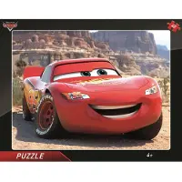 Dino Toys Puzzle Cars : Lightning McQueen 40 pièces (40 pièces)