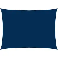 vidaXL Voile d'ombrage Oxford rectangulaire 2x4,5 m bleu