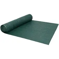 vidaXL Panneau de clôture vert 1,2x25 m HDPE 195 g/m