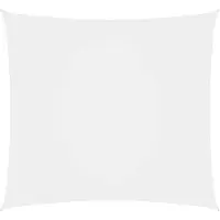 vidaXL Voile de parasol tissu oxford carré 2,5x2,5 m blanc