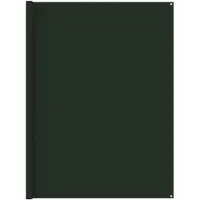 vidaXL Tapis de tente 250x250 cm Vert foncé