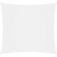 vidaXL Voile de parasol Tissu Oxford carré 6x6 m Blanc