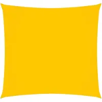 vidaXL Voile de parasol tissu oxford carré 4,5x4,5 m jaune