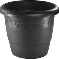 Hega hogar Lounge Cachepot Ronde Antracite D30cm