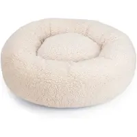 Beeztees Memory Foam Panier pour Chien JAXX Beige - 50 x 50 x 20 cm