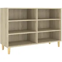vidaXL Buffet chêne sonoma 103,5x35x70 cm bois d'ingénierie