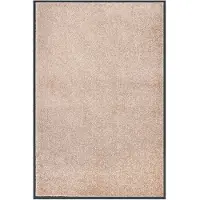 vidaXL Paillasson Beige 80x120 cm