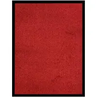 vidaXL Paillasson Rouge 40x60 cm