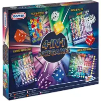 Creative Craft Lab Jeux de dés Combi-Pack, 4-en-1
