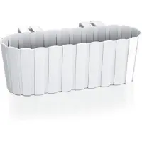 Prosperplast Jardinière Boardee Hook DDECZ400 | Blanche