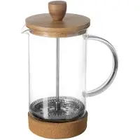Secret De Gourmet Presse française en bambou et verre - 60 cl