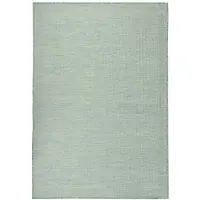 vidaXL Tapis à tissage plat d'extérieur 160x230 cm Turquoise